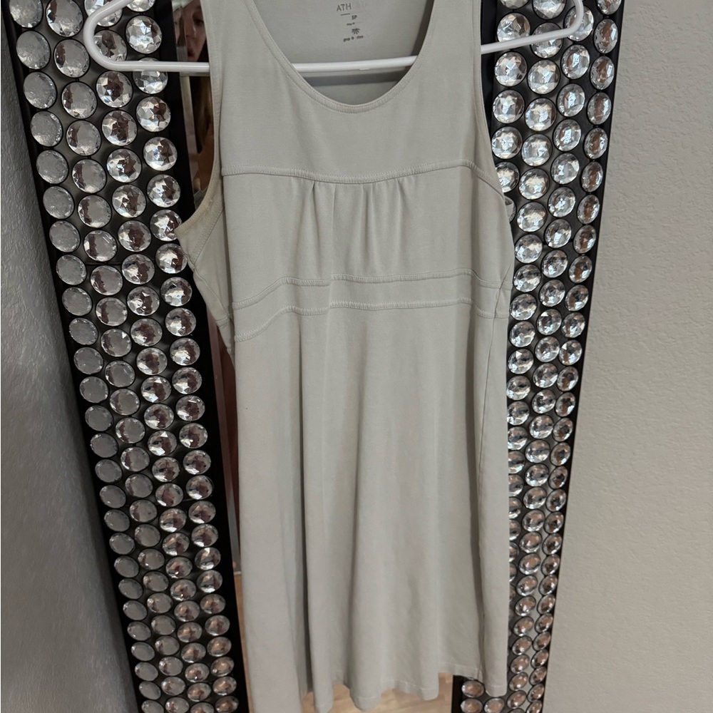 Light Gray Sleeveless Dress